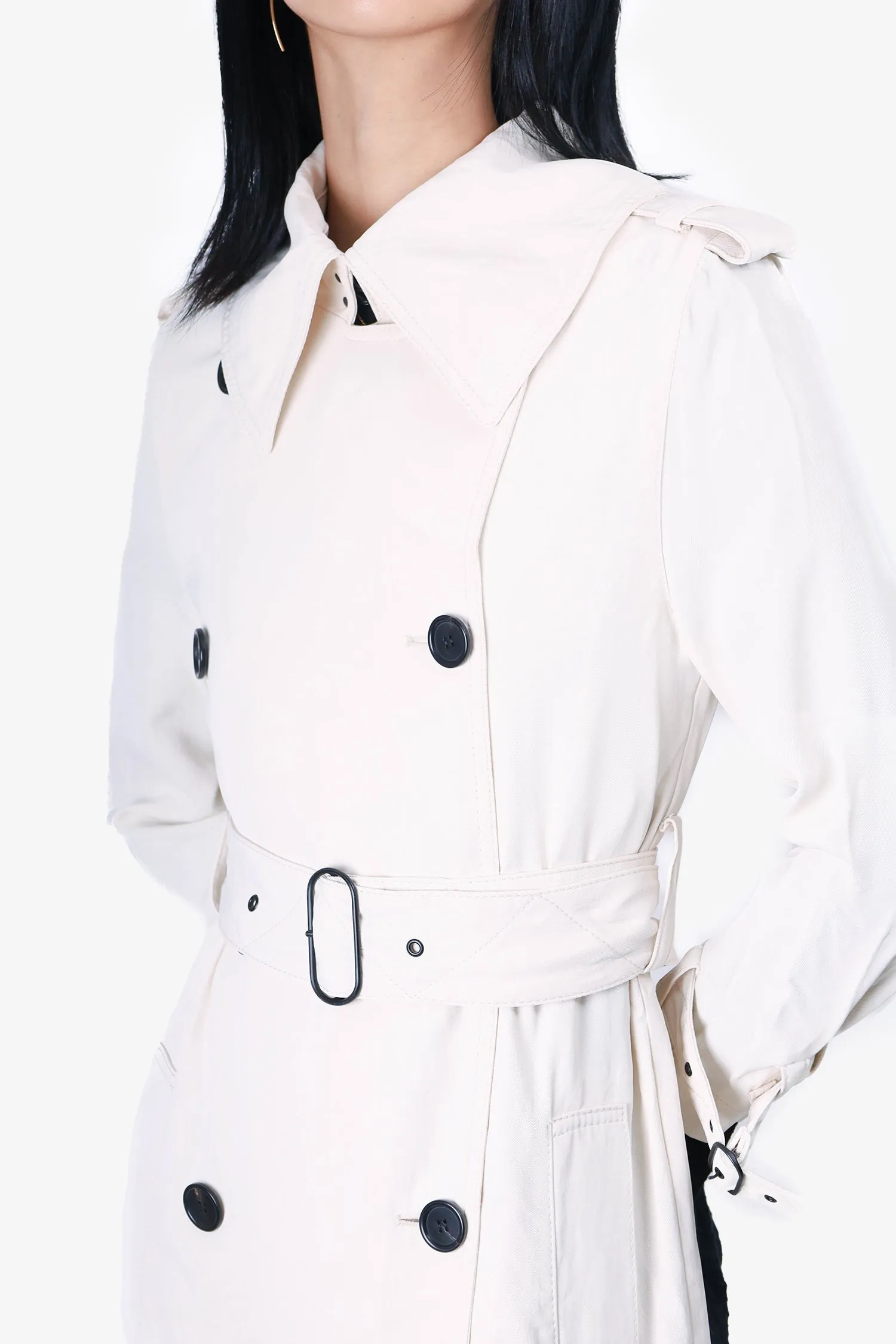 Acne Cream Trench Coat size 32