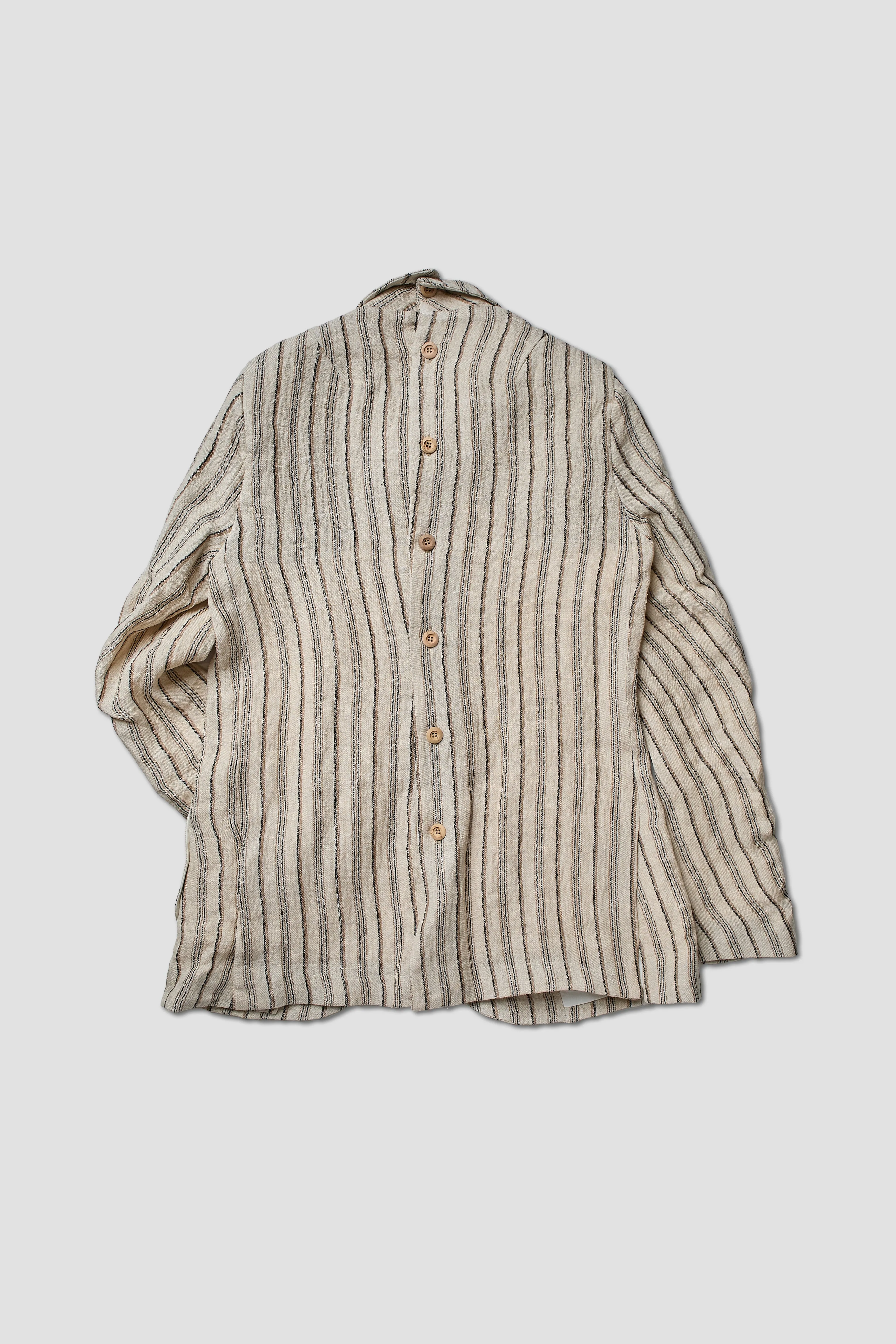 AITITE JACKET BROWN STRIPES