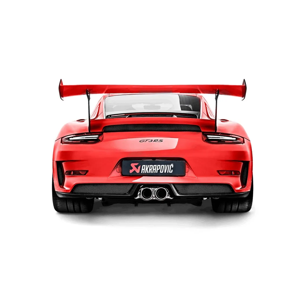 AKRAPOVIC S-PO/TI/8 Exhaust System Slip-On Race Line (Titanium) for PORSCHE 911 GT3 / GT3RS (991.2) 2018-2020