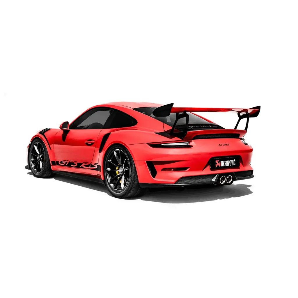 AKRAPOVIC S-PO/TI/8 Exhaust System Slip-On Race Line (Titanium) for PORSCHE 911 GT3 / GT3RS (991.2) 2018-2020