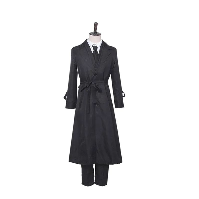 Anime Bungo Stray Dogs Osamu Dazai Black Cosplay Costume
