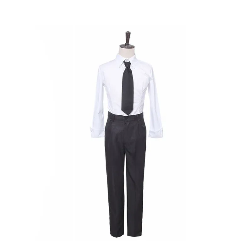 Anime Bungo Stray Dogs Osamu Dazai Black Cosplay Costume