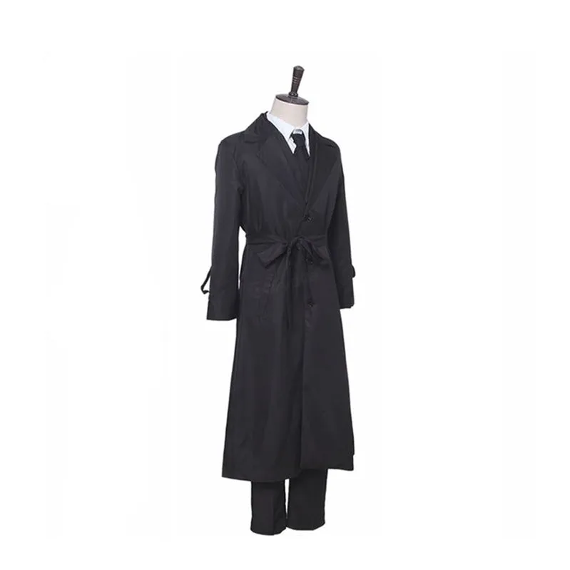 Anime Bungo Stray Dogs Osamu Dazai Black Cosplay Costume