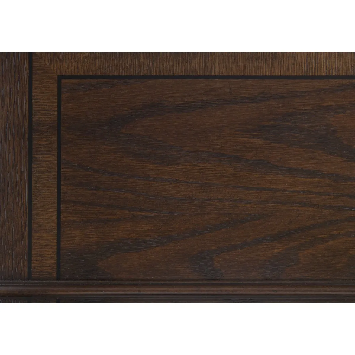 Bergen Collection Dark Oak Dining Table