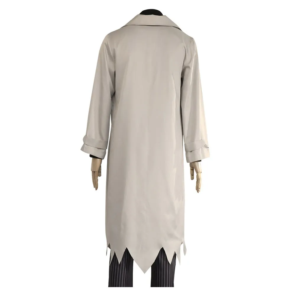 Bungo Stray Dogs Akutagawa Ryuunosuke White Coat Anime Cosplay Costume Outfits Halloween Carnival Suit
