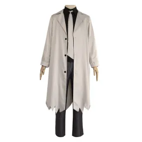 Bungo Stray Dogs Akutagawa Ryuunosuke White Coat Anime Cosplay Costume Outfits Halloween Carnival Suit