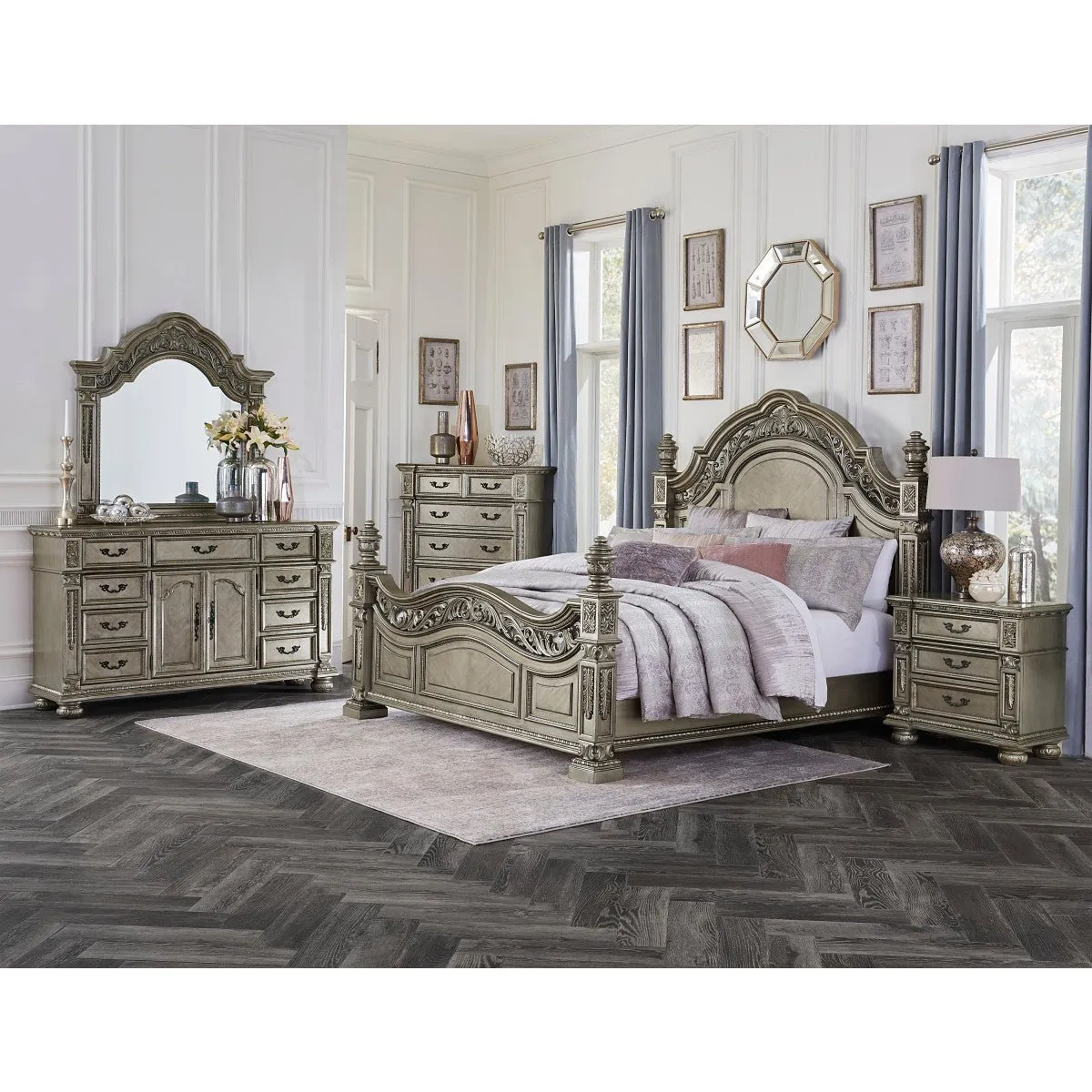 Catalonia Platinum Gold Mirror