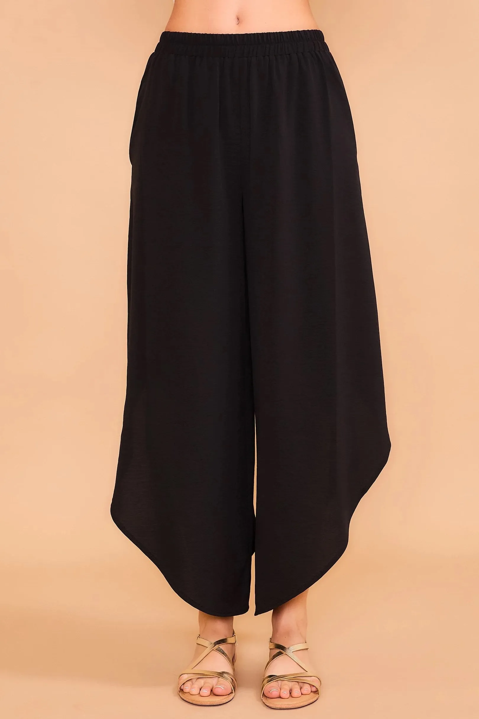 Eloise Rounded Hem Pants - Plus Size