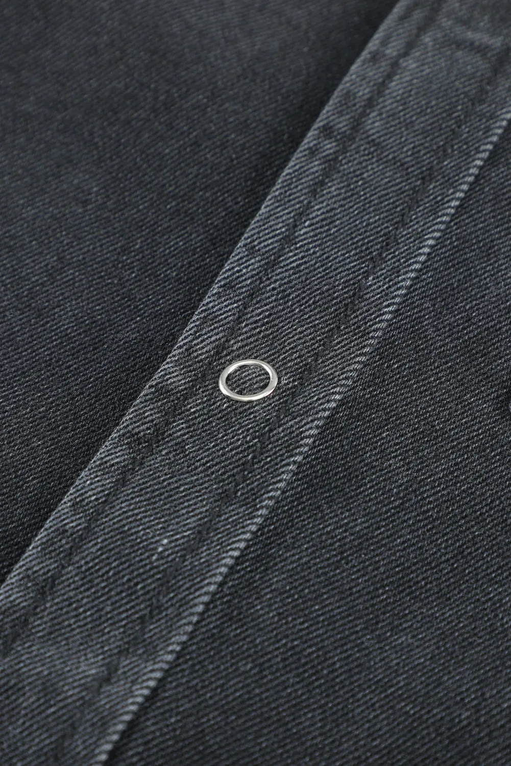 Fade Blue Ripped Denim Jacket