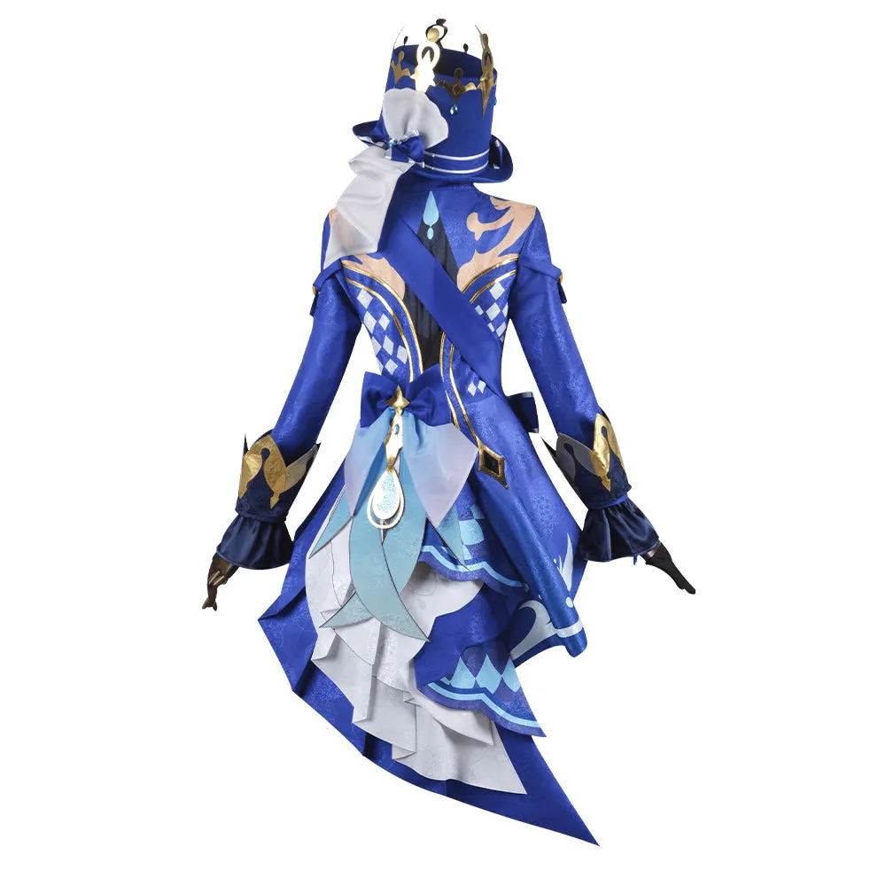 Genshin Impact Furina de Fontaine Focalors Outfits Halloween Carnival Cosplay Costume