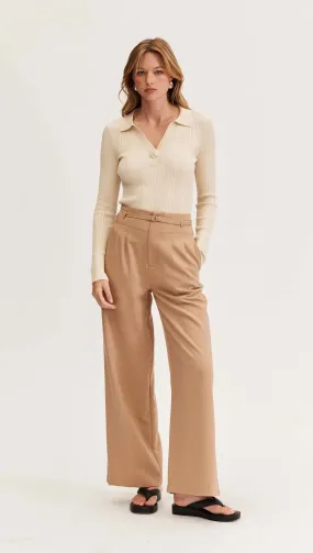 IDA BELTED PANTS