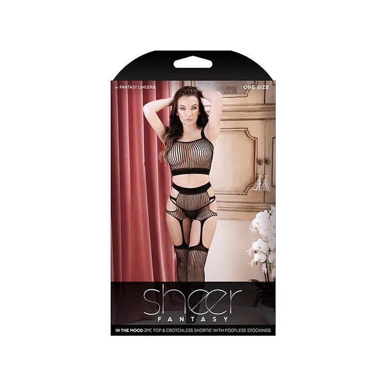 In the Mood Sheer Body Stocking