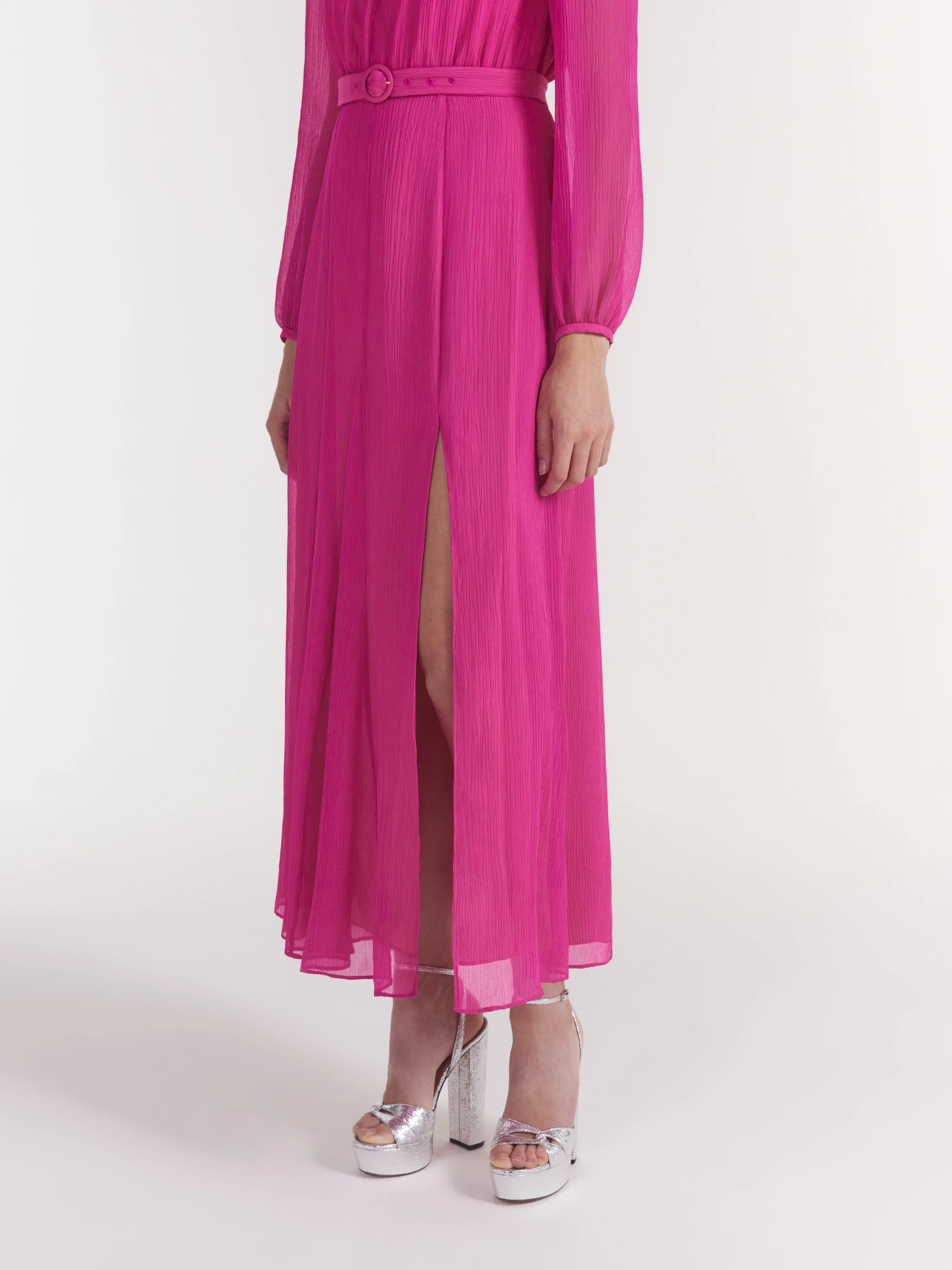 Jacqui B Dress in Posey Pink