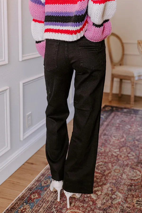 JUST USA Madeline High Waist Wide Leg Jean