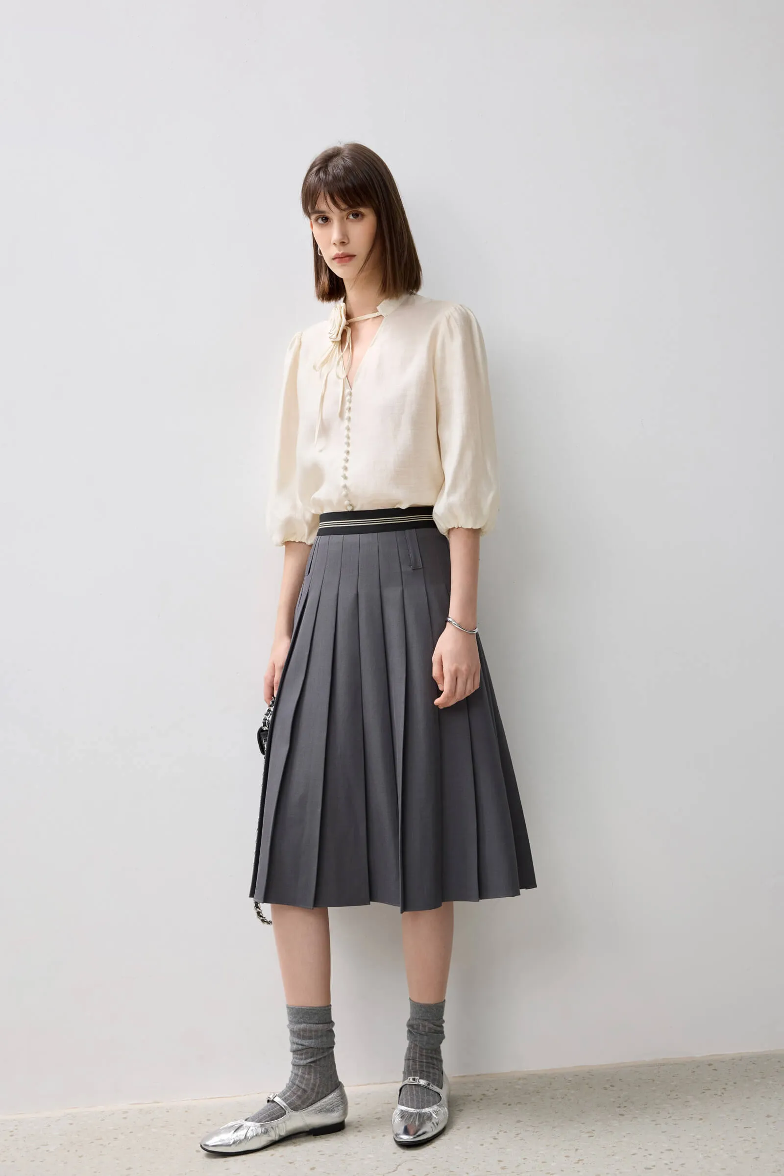 LILY Classic Pleated Skirt