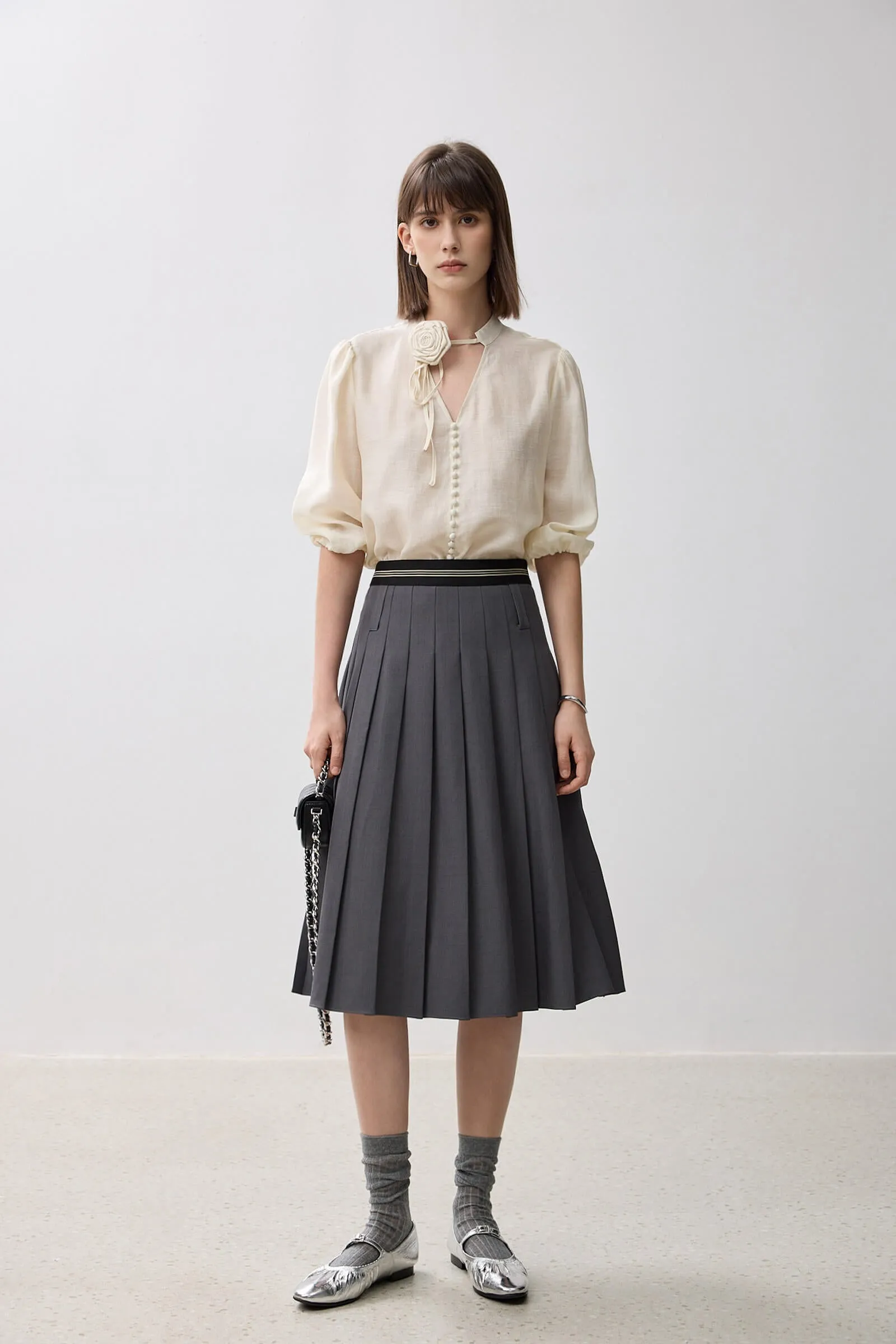 LILY Classic Pleated Skirt