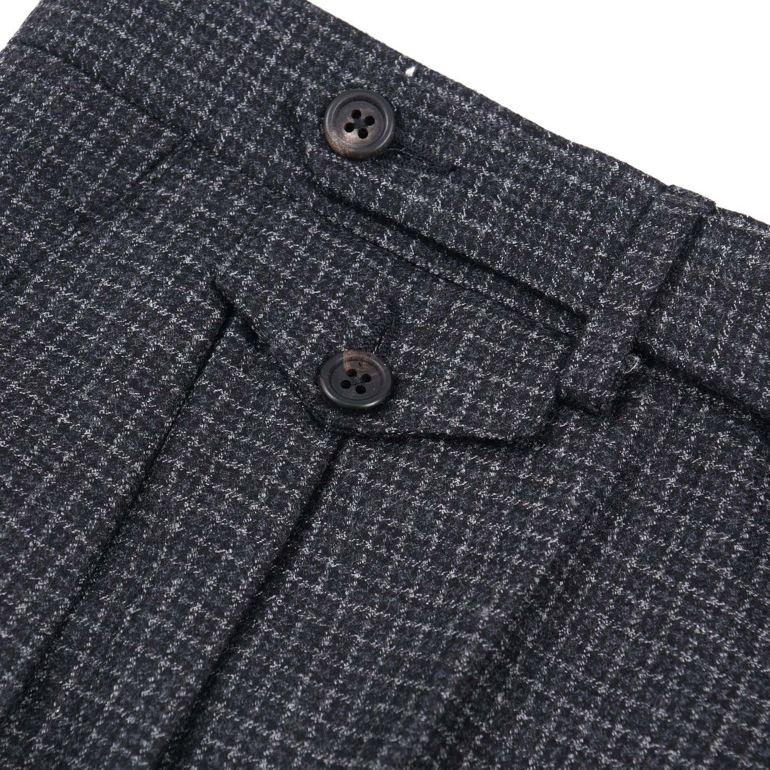 Luigi Borrelli Soft-Woven Wool Dress Pants