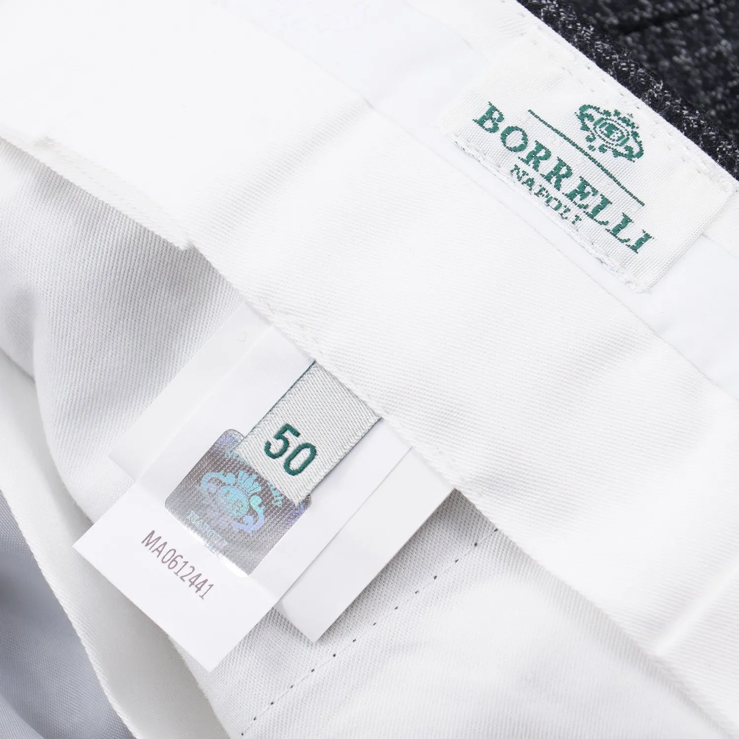 Luigi Borrelli Soft-Woven Wool Dress Pants