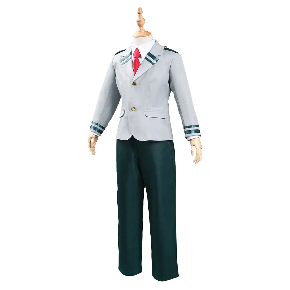 Midoriya Izuku Bakugou Katsuki Kids Children School Uniform Outfits Halloween Carnival Suit Cosplay Costume