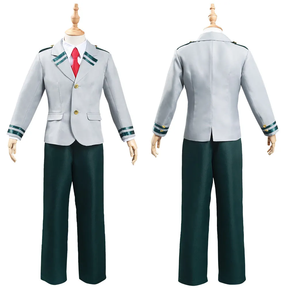 Midoriya Izuku Bakugou Katsuki Kids Children School Uniform Outfits Halloween Carnival Suit Cosplay Costume