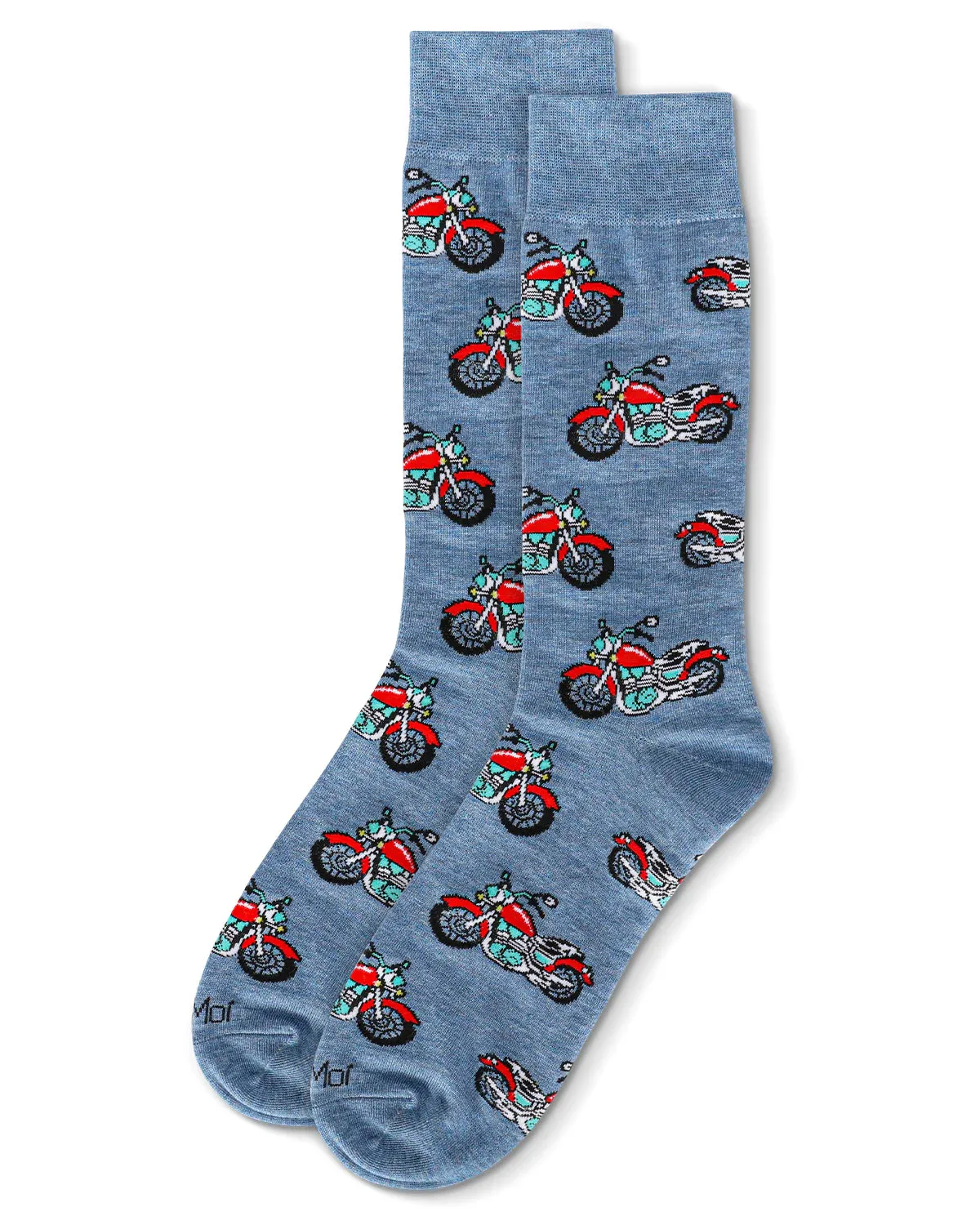 Motorcycles Men's Bamboo Crew Socks