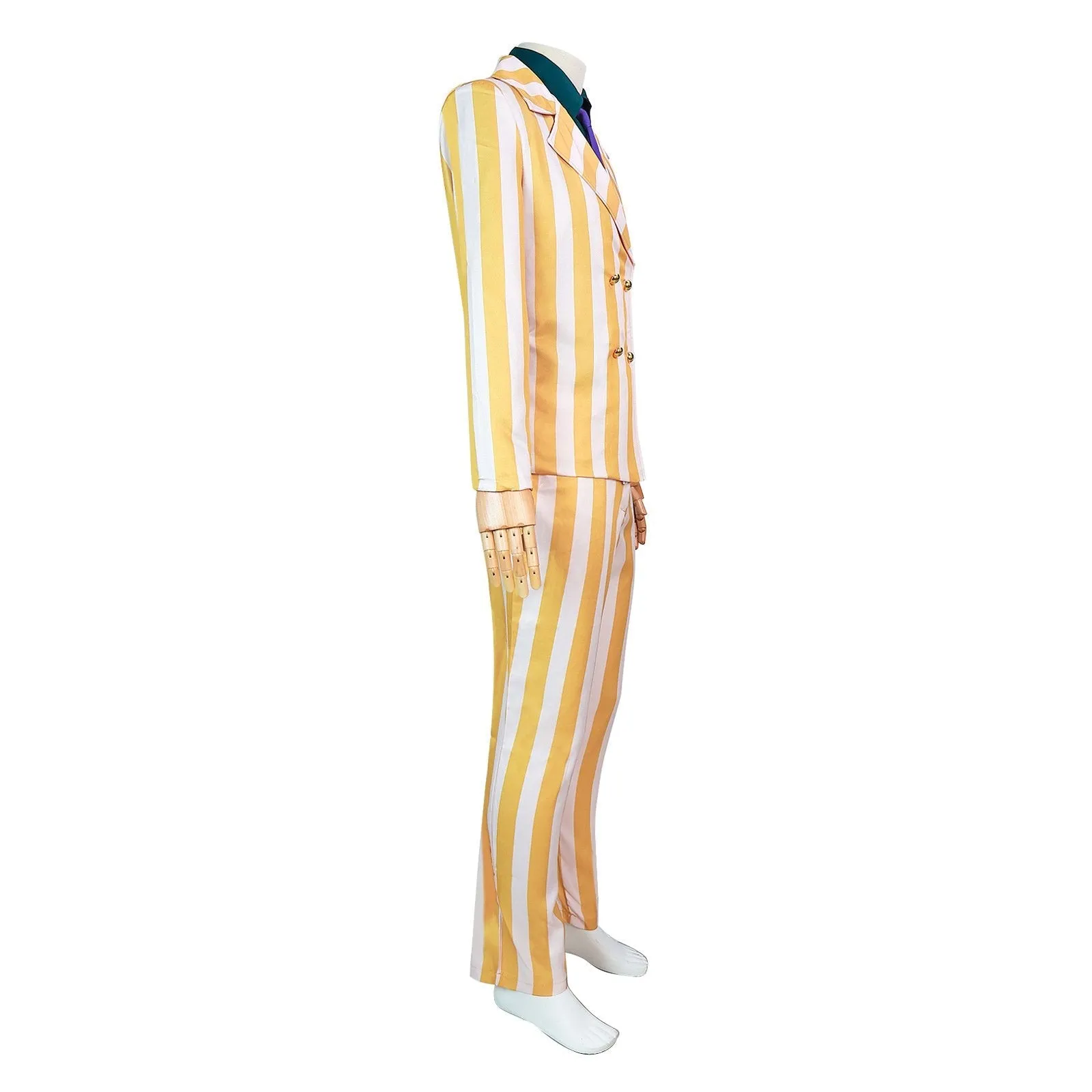 One Piece Wano Country Kizaru Costume Party Carnival Cosplay Full Set