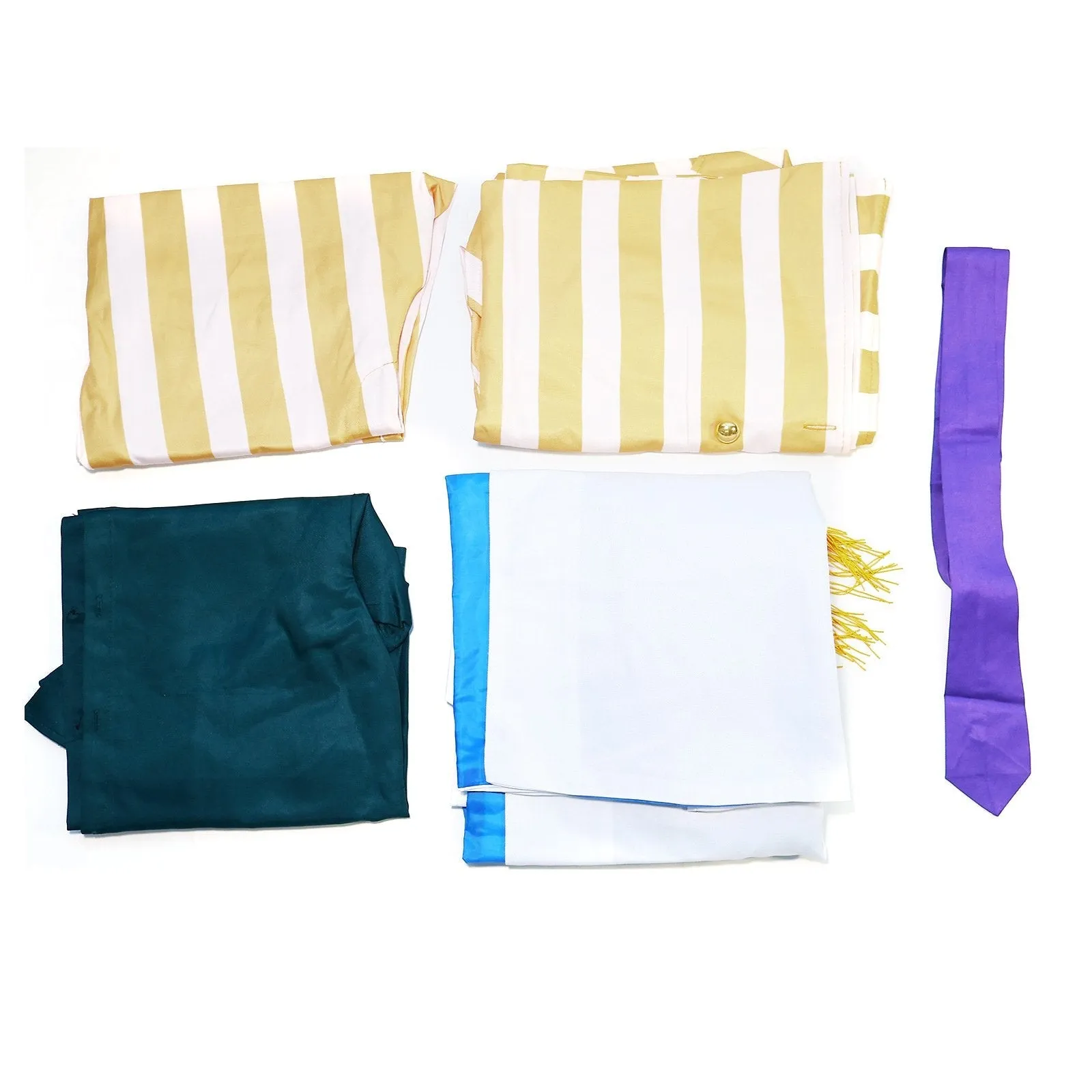 One Piece Wano Country Kizaru Costume Party Carnival Cosplay Full Set