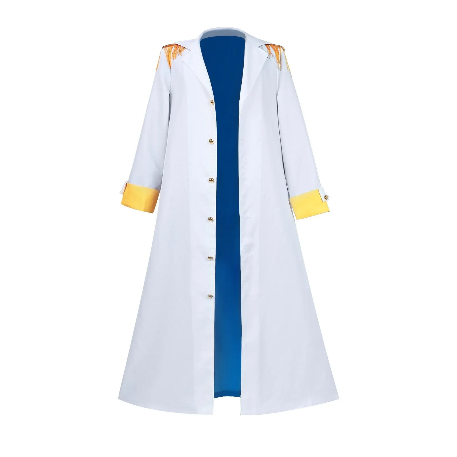 One Piece Wano Country Kizaru Costume Party Carnival Cosplay Full Set
