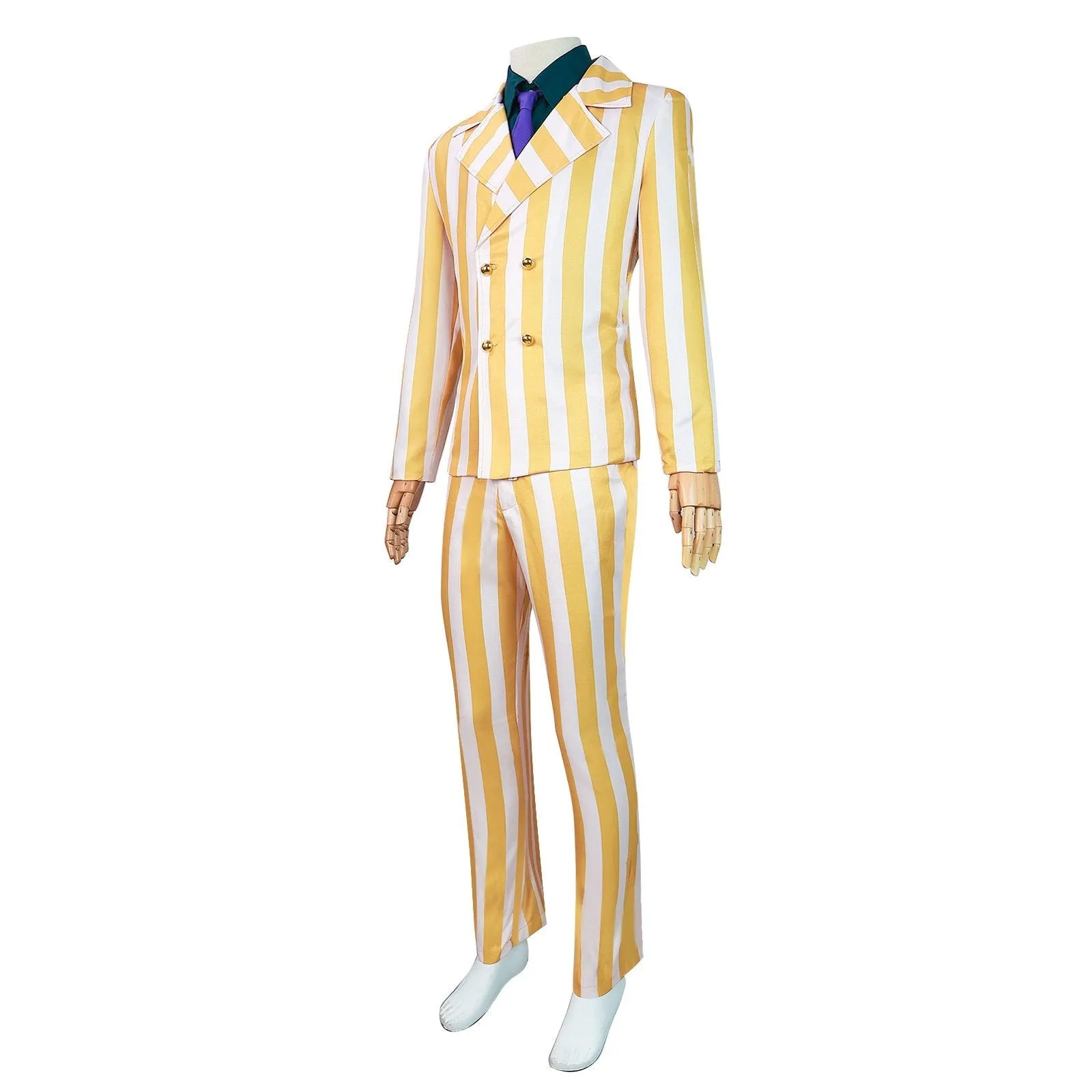 One Piece Wano Country Kizaru Costume Party Carnival Cosplay Full Set