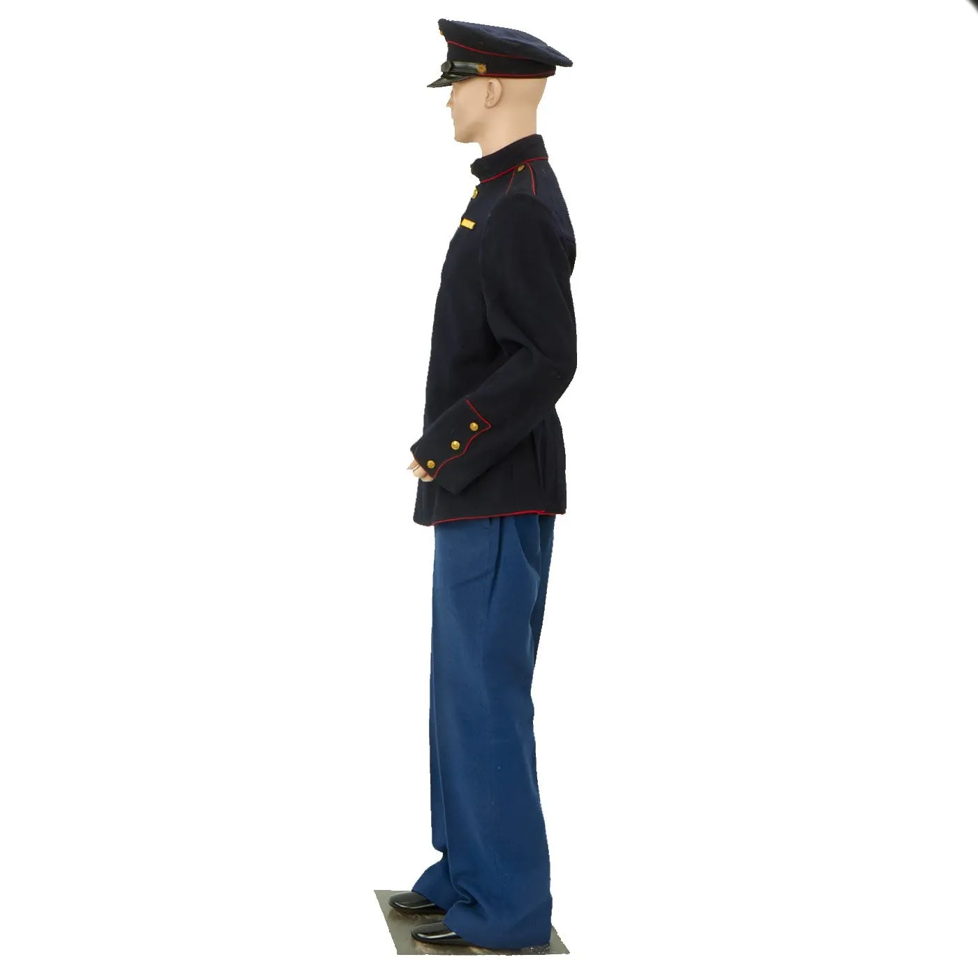 Original U.S. Pre-WWII Marine Corps Dress Blue Uniform Set - Dated 1935