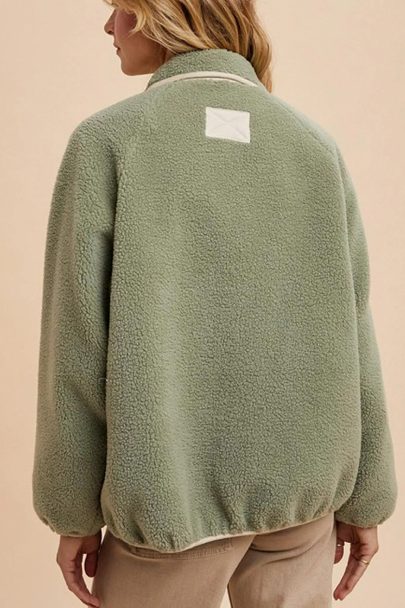 Reversible Two Toned Sherpa Jacket