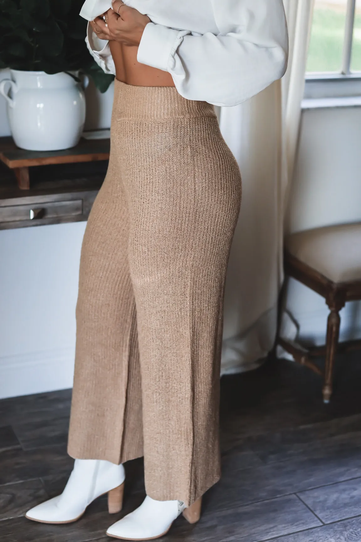 The Jaelynn Wide Leg Knit Pant