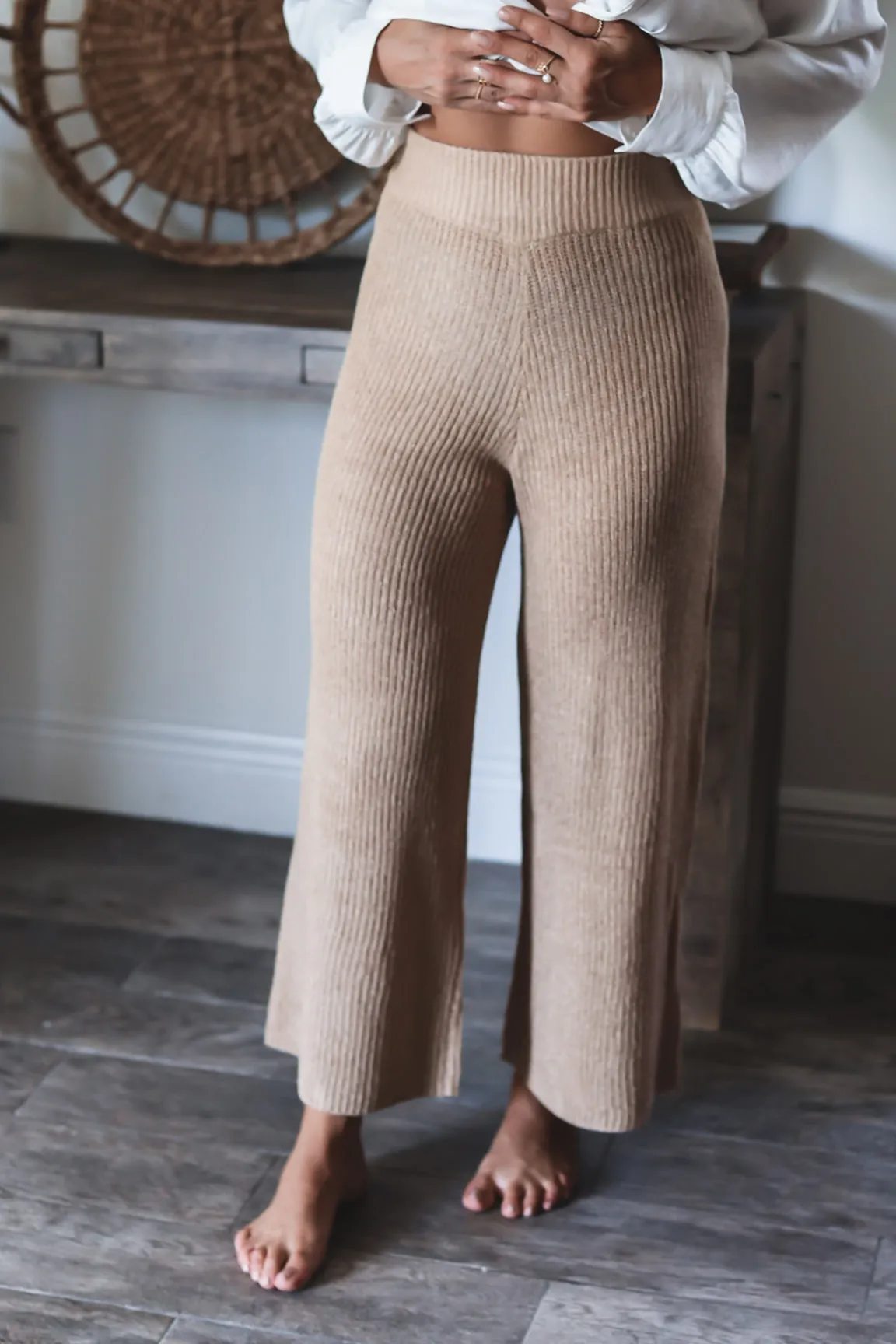 The Jaelynn Wide Leg Knit Pant