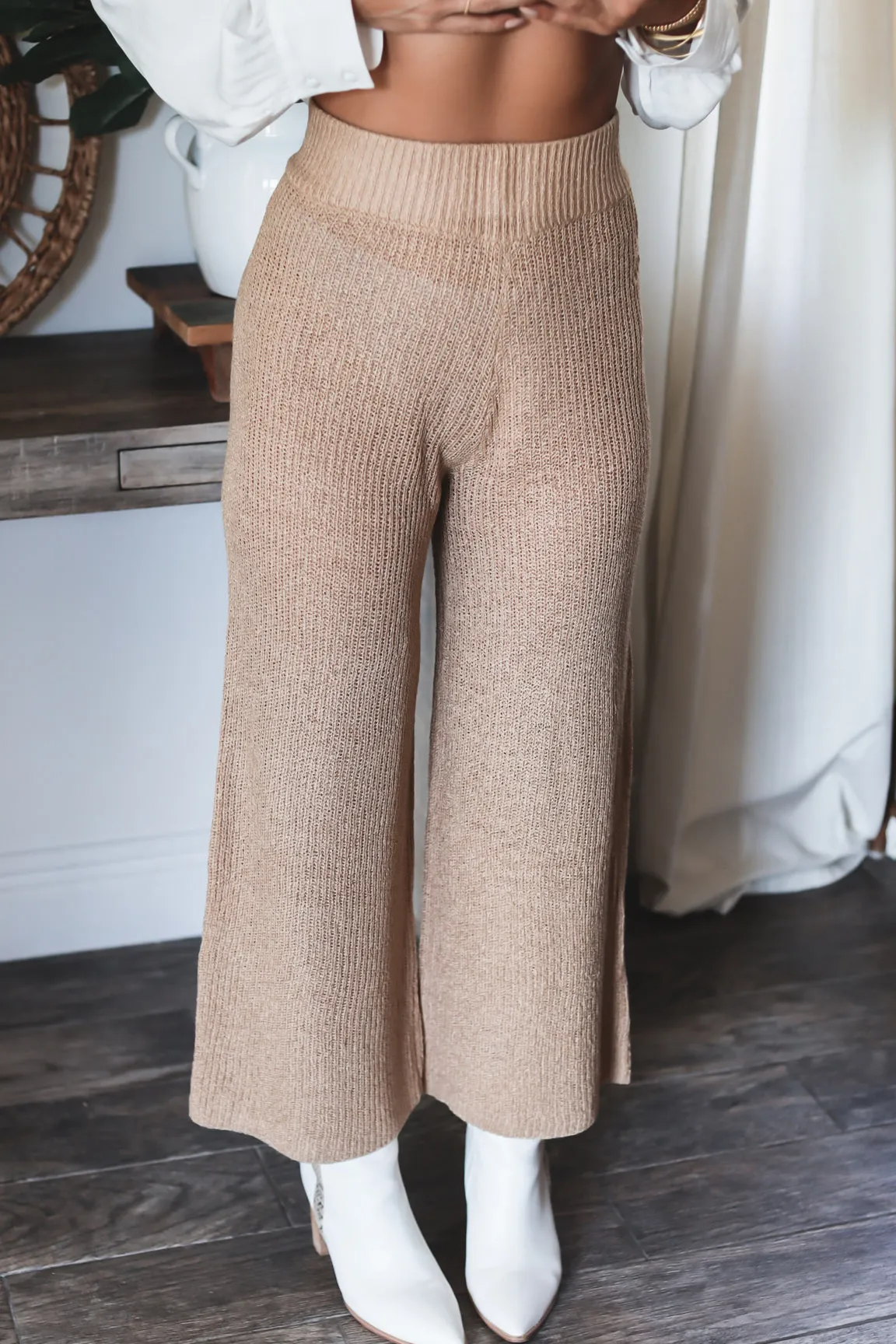 The Jaelynn Wide Leg Knit Pant
