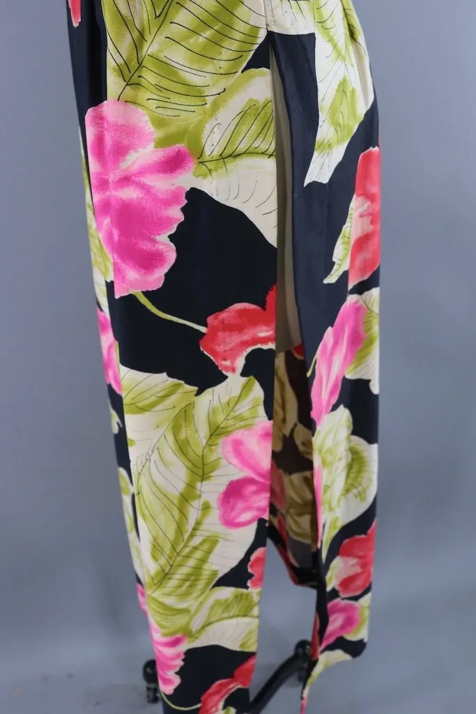 Vintage Alice Hawaiian Floral Dress