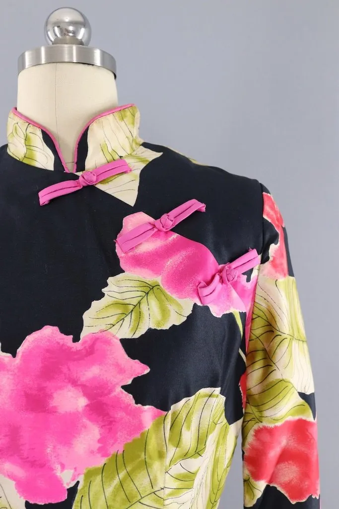 Vintage Alice Hawaiian Floral Dress