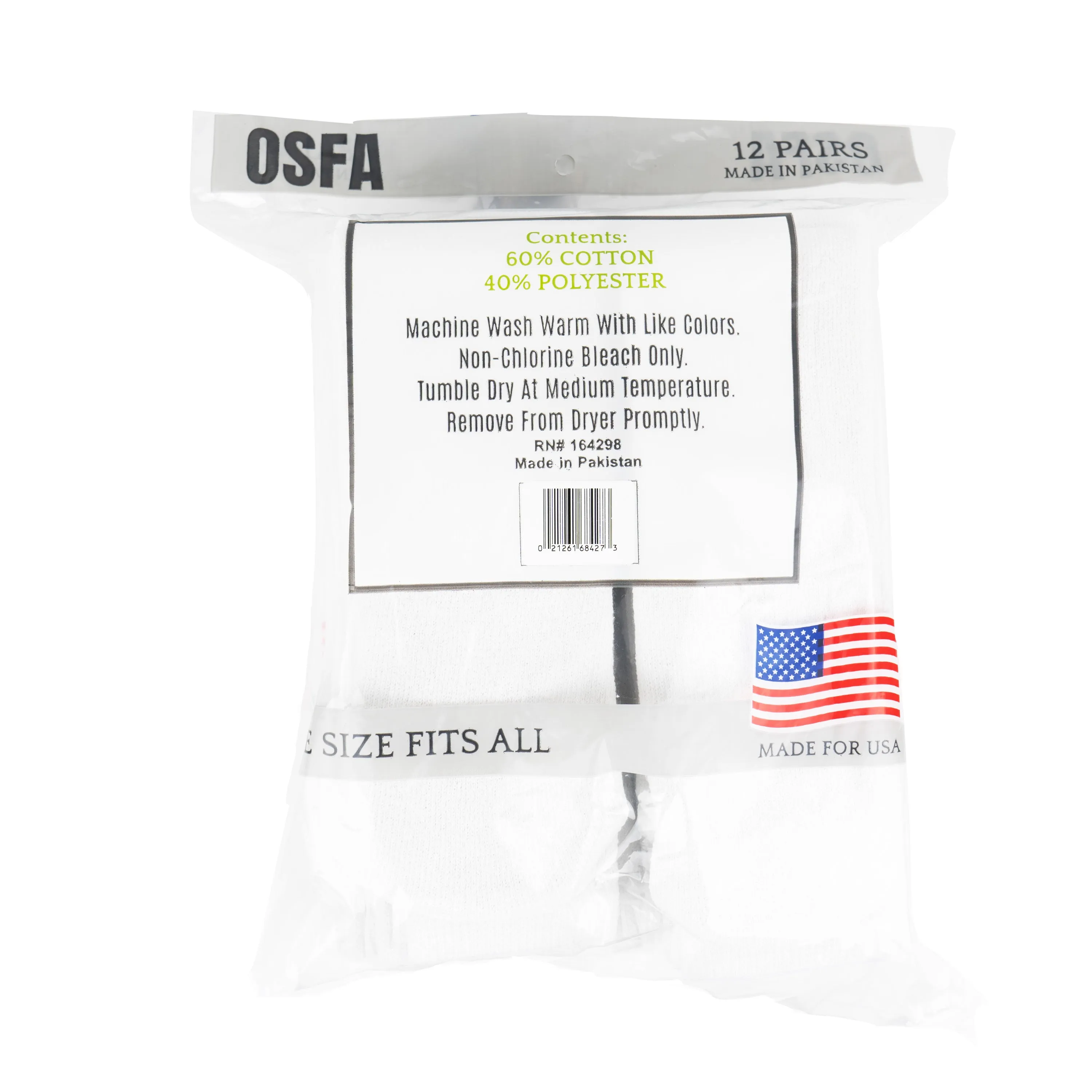 White Tube Socks - Wholesale