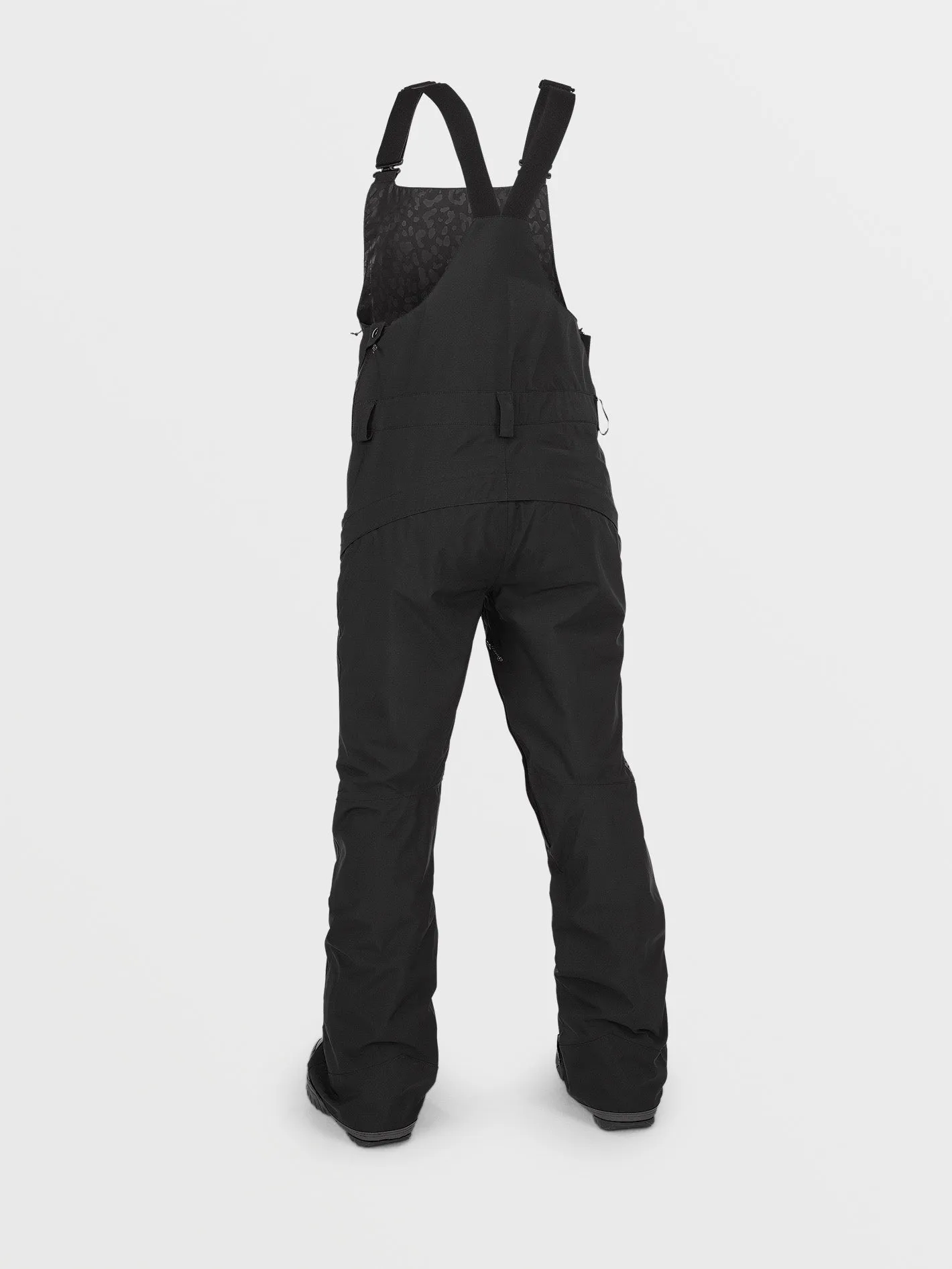 Womens Elm Stretch Gore Bib Overalls - Black